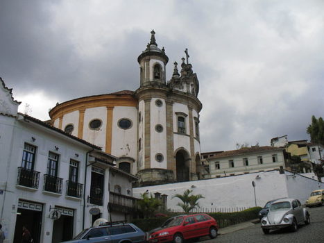 Igreja Rosario dos Pretos Ouro Preto