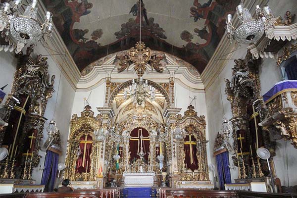 Altar Mor - Nossa Senhora do Pilar em São João del Rei