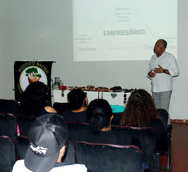 Palestra Instituto Baoba Empreendedorismo Celio Matos