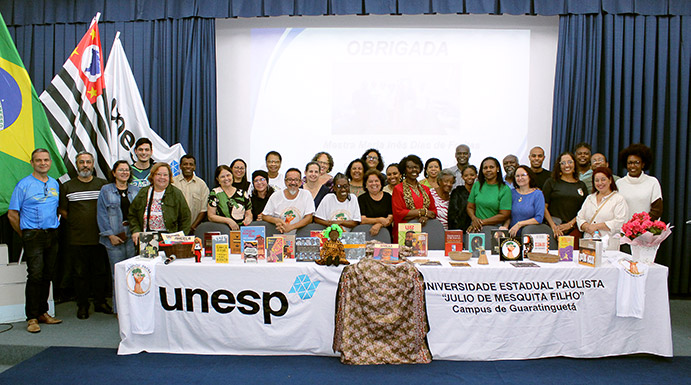 Pessoas que estiveram presente na palestra de Maria Inês na FEG Unesp